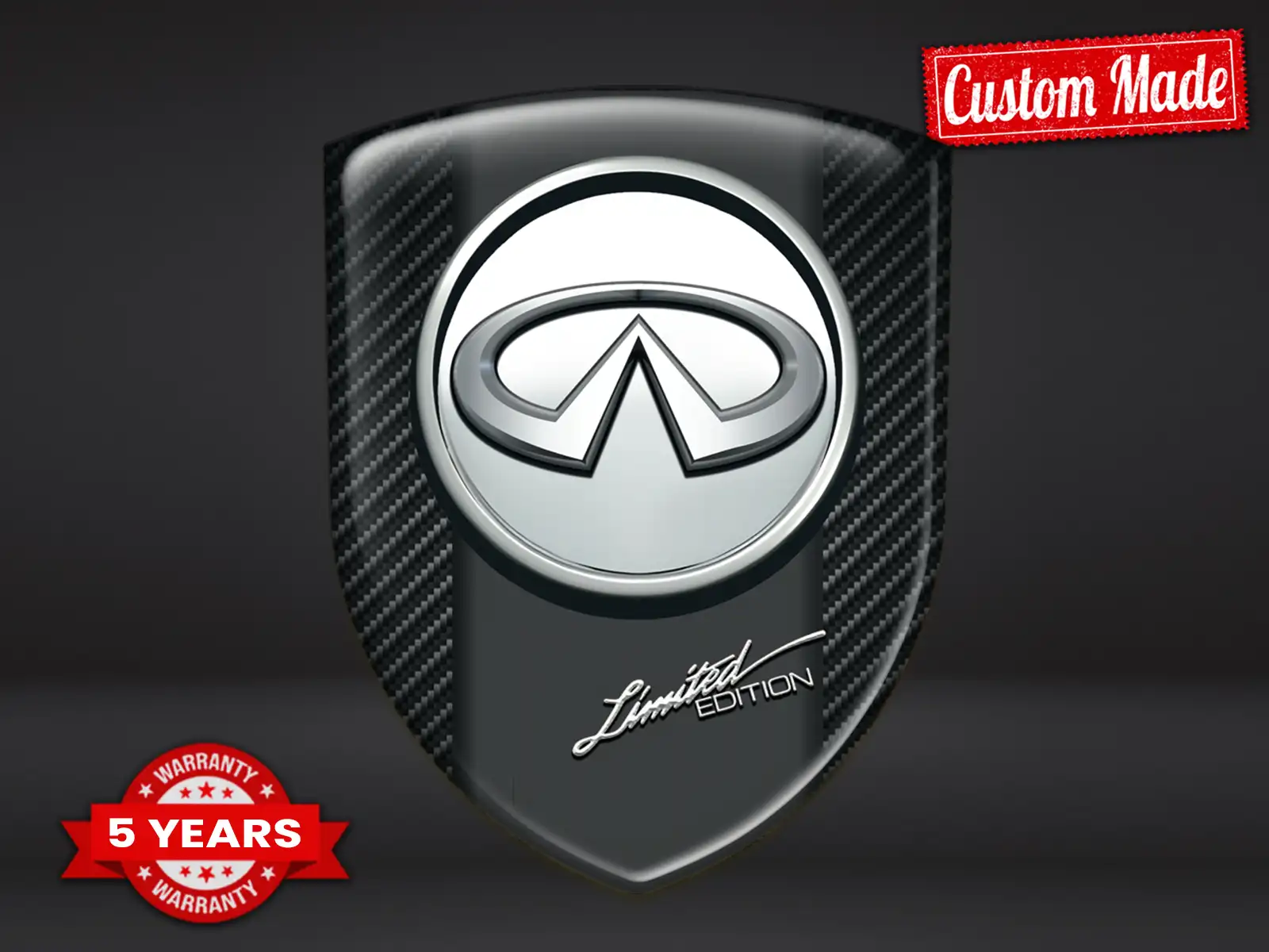 Infiniti Windschutzsticker Universal Exklusiv Anpassbar